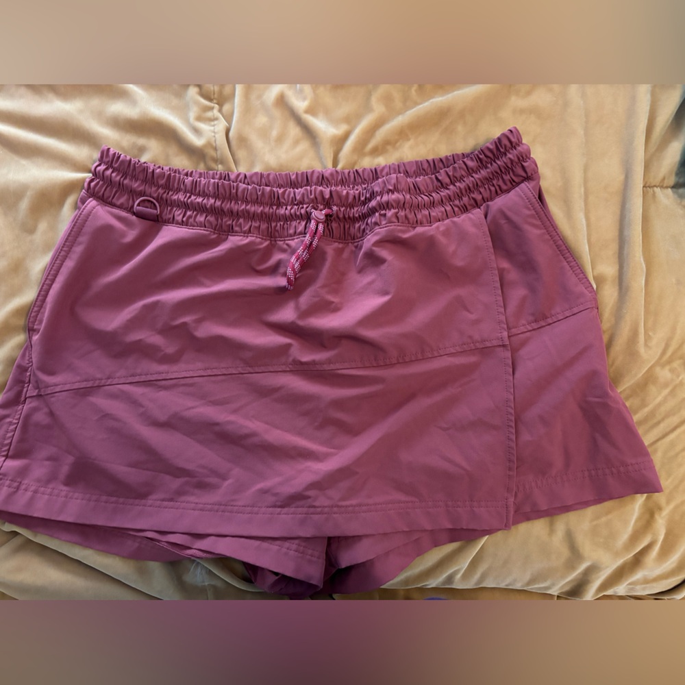 Rust Athletic Skort - Picture 1 of 3